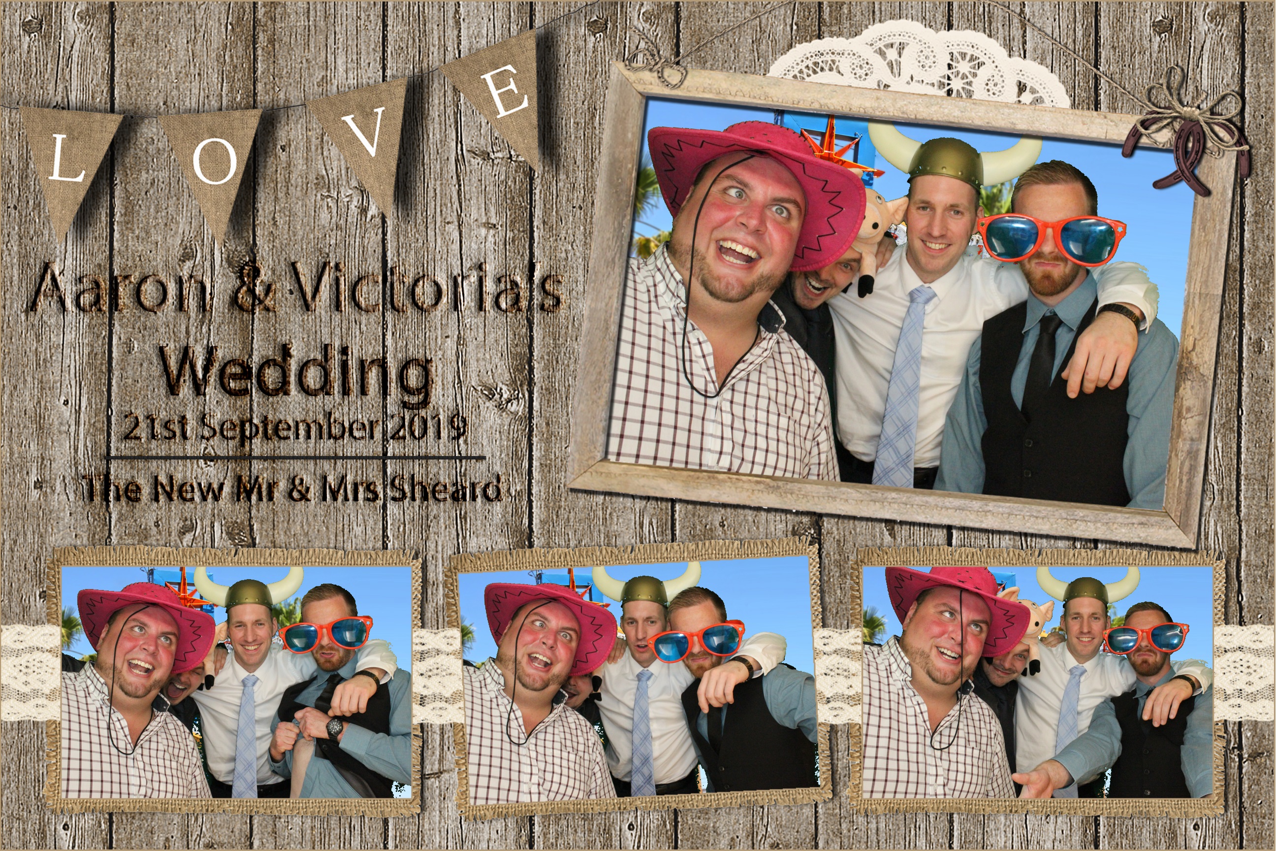 Aaron & Victoria's Wedding  | View more photos from the event at images.mobile-photo-booth.com/u/MobilePhotoBoothUK/Aaron-Victorias-Wedding